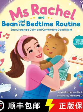 【3-4周达】Ms Rachel and Bean and the Bedtime Routine: Encouraging a Calm and Comforting Good Night [9780241803363]