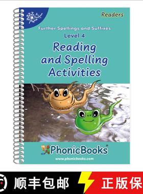 【3-4周达】Phonic Books Dandelion Readers Reading and Spelling Activities Further Spellings and Suffi... [9780744095333]