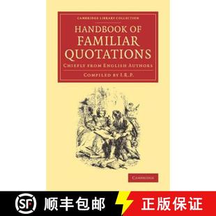 9781108068635 Authors Familiar Handbook Quota... Chiefly 4周達(dá) from English Quotations