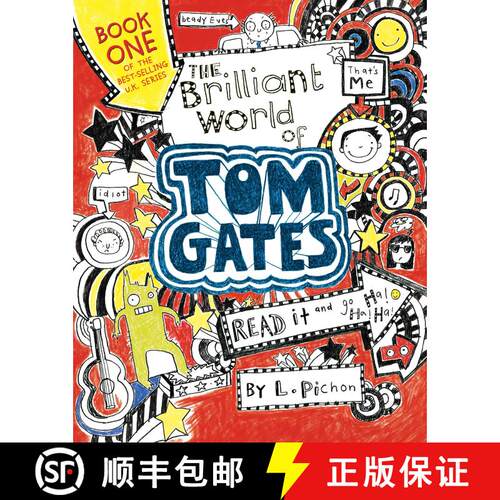 【3-4周达】The Brilliant World of Tom Gates [9780763680688]