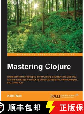 预订 Mastering Clojure [9781785889745]
