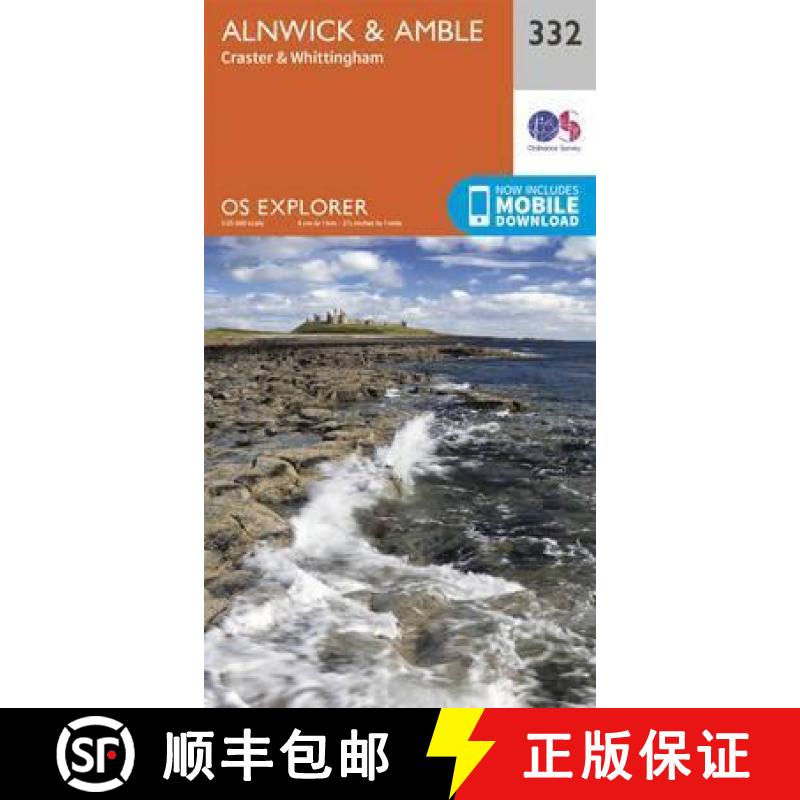 【2-3周达】Alnwick and Amble, Craster and Whittingham [9780319245842]