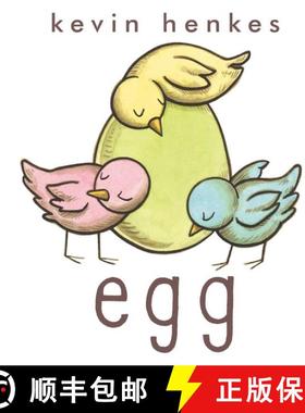 预订 Egg Board Book: An Easter and Springtime Book for Kids [9780062408747]