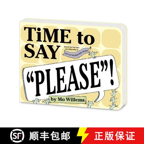 预订 Time to Say Please! (Board Book) [9781368117166]