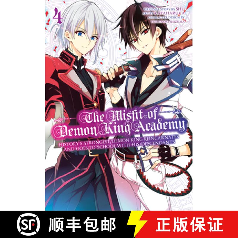 【3-4周达】The Misfit of Demon King Academy 04: History's Strongest Demon King Reincarnates and Goes ... [9781646091331]