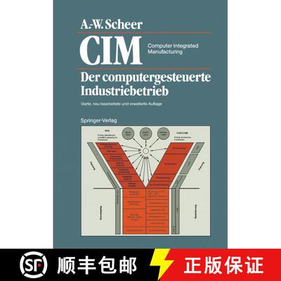 【3-4周达】精装 CIM Computer Integrated Manufacturing : Der computergesteuerte Industriebetrieb (4. A... [9783540521587]