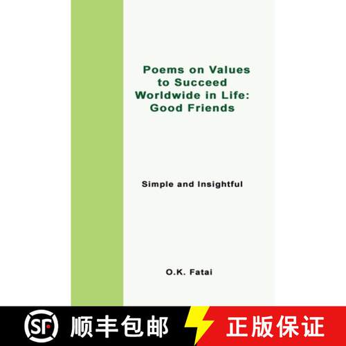 【3-4周达】Poems on Values to Succeed Worldwide in Life - Good Friends: Simple and Insightful [9780473472054]