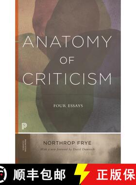 【3-4周达】批评的剖析 Anatomy of Criticism: Four Essays [9780691202563]
