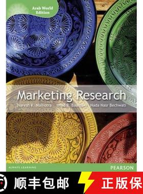 【3-4周达】Marketing Research (Arab World Editions): An Applied Orientation [9781408272367]