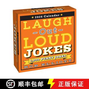 【3-4周达】Laugh-Out-Loud Jokes 2026 Day-to-Day Calendar: 1,000 Punny Jokes [9781524897840]