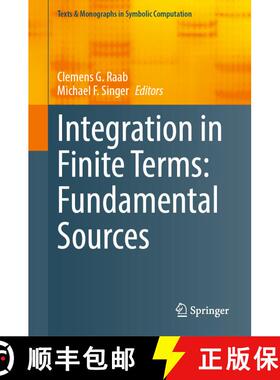【3-4周达】Integration in Finite Terms: Fundamental Sources [9783030987664]