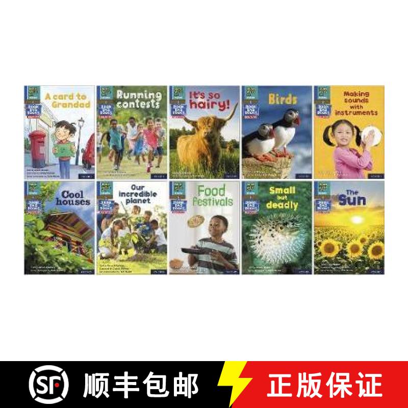 【3-4周达】Read Write Inc. Phonics Book Bag Books: Set 6 Blue: Blue Set 6 Non-fiction Book Bag Books ... [9781382000765]
