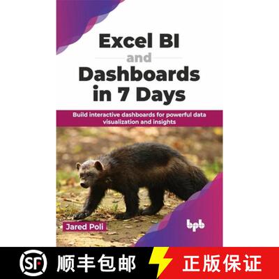 【3-4周达】Excel BI and Dashboards in 7 Days : Build interactive dashboards for powerful data visuali... [9789355519467]