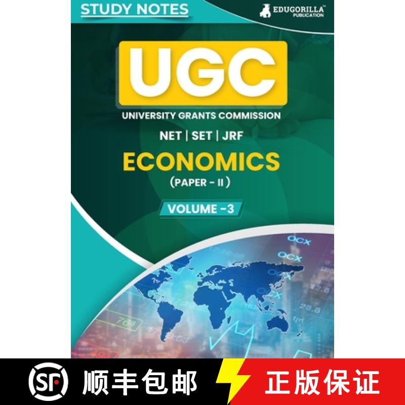 【3-4周达】UGC NET Paper II Economics (Vol 3) Topic-wise Notes (English Edition) | A Complete Prepara... [9789355567017]
