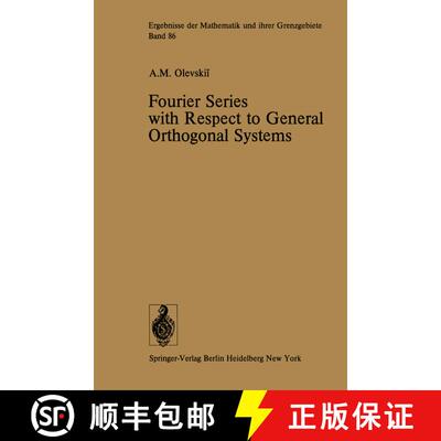 【3-4周达】Fourier Series with Respect to General Orthogonal Systems (Softcover reprint of the origin... [9783642660580]