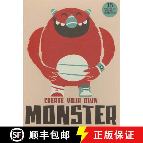 Create Your Own Monster: 15 Unique 3D Pop-Out Monsters [With 15 Pop-Out Monsters] [9781856699303]