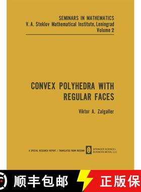 【3-4周达】Convex Polyhedra with Regular Faces (Softcover reprint of the original 1st ed. 1969) (Soft... [9781489956712]