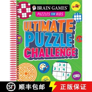 【3-4周达】Brain Games Puzzles for Kids - Ultimate Puzzle Challenge [9781645585787]