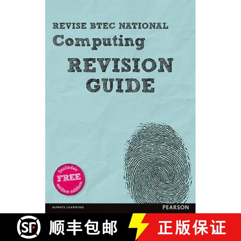 【3-4周达】Pearson REVISE BTEC National Computing Revision Guide inc online edition - 2023 and 2024 e... [9781292150208]