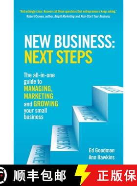 【3-4周达】New Business: Next Steps: The all-in-one guide to managing, marketing and growing your sma... [9781292017662]