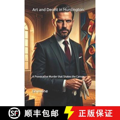 【3-4周达】Art and Deceit in Huntington:: A Provocative Murder that Shakes the Canvas [9781987296020]