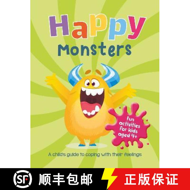 【3-4周达】Happy Monsters: A Child's Guide to Coping With Their Feelings [9781800074224]