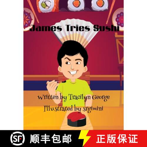 【3-4周达】James Tries Sushi [9781779485991]