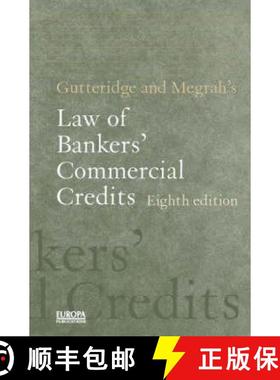 【3-4周达】Gutteridge and Megrah's Law of Bankers' Commercial Credits [9781857431124]