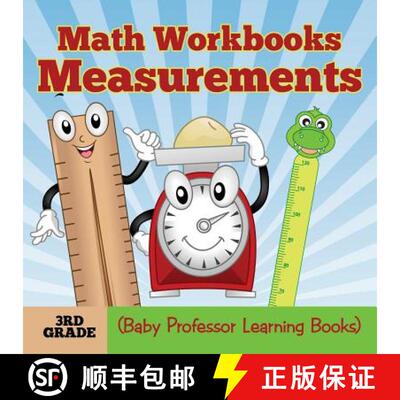 【3-4周达】Math Workbooks 3rd Grade: Measurements (Baby Professor Learning Books) [9781682800324]