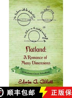 【3-4周达】Flatland: A Workman Classic Schoolbook [9781926500935]
