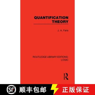 【3-4周达】QUANTIFICATION THEORY (RLE, LOGIC) [9780367426118]