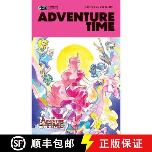 【3-4周达】Adventure Time Oni Compact Comics Edition: Princess Power!!! [9798894880488]