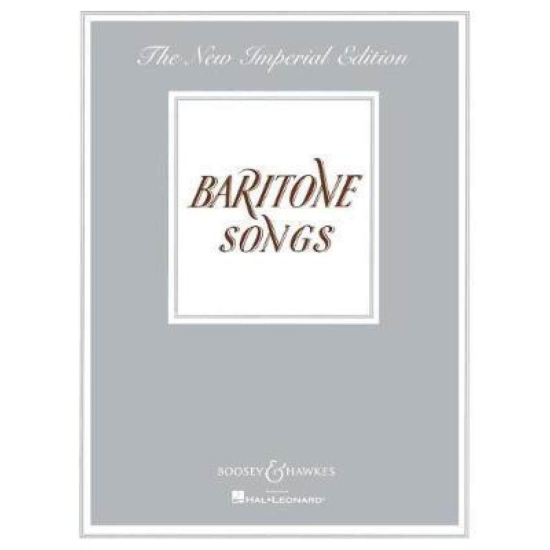 预订 baritone songs: the new imperial edi. [9781540092038]