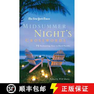 Easy Crossword York Night Crosswords Midsummer Enchanting Times 9780312588427 Puz... The 4周达 New Hard