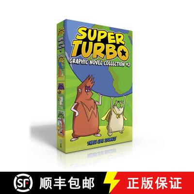 【3-4周达】Super Turbo Graphic Novel Collection #2 (Boxed Set): Super Turbo Protects the World; Super... [9781665914017]