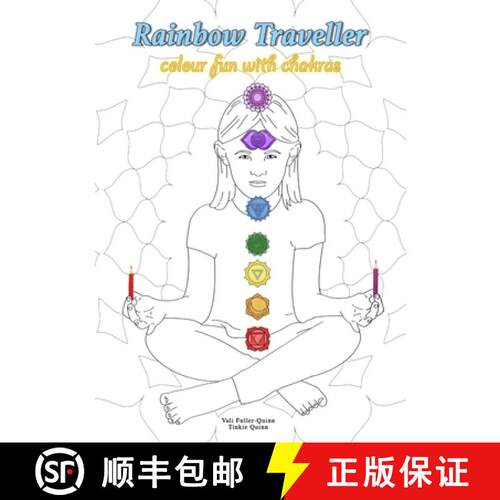 【3-4周达】Rainbow Traveller colour fun with chakras [9781326663032]