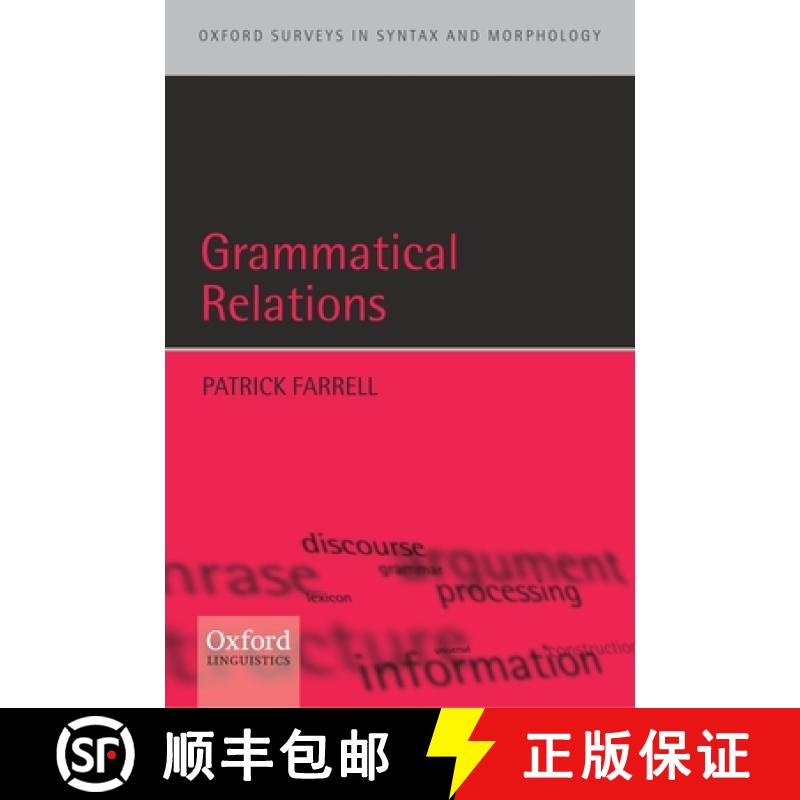 【3-4周达】Grammatical Relations [9780199264025]