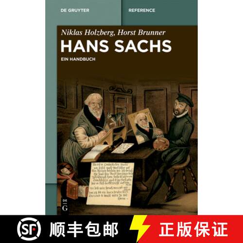 【3-4周达】精装 Hans Sachs: Ein Handbuch [9783110632798]