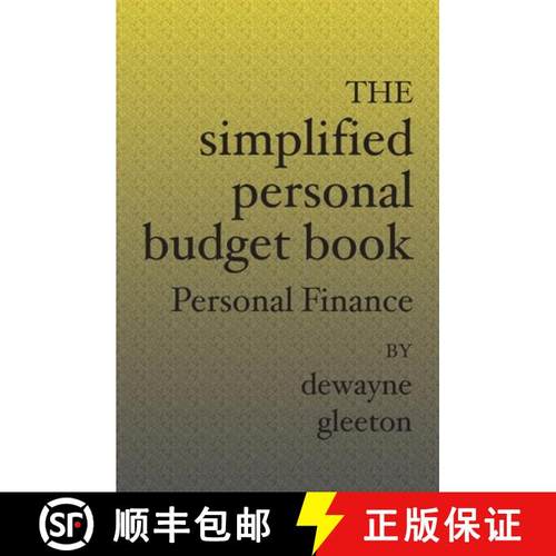 预订 The Simplified Personal Budget Book: Personal Finance [9781594578076]