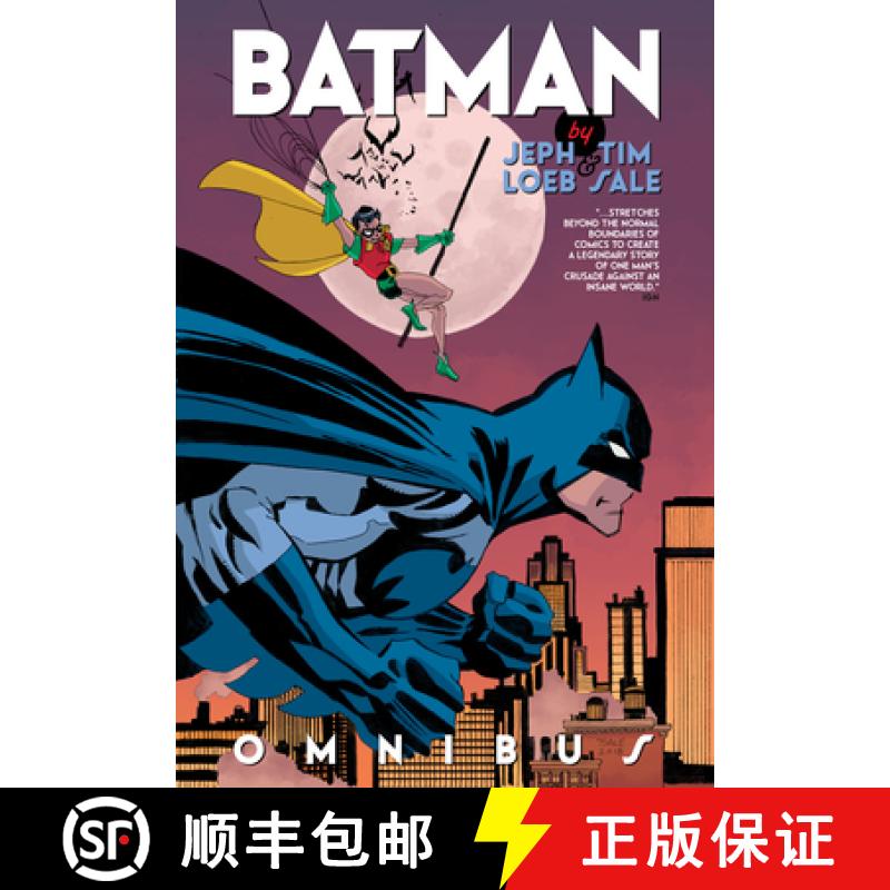 【3-4周达】Batman by Jeph Loeb and Tim Sale Omnibus [9781401284268]