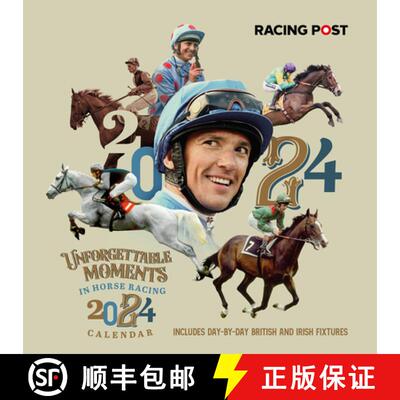 【3-4周达】Racing Post's Unforgettable Moments Wall Calendar 2024 [9781839501333]