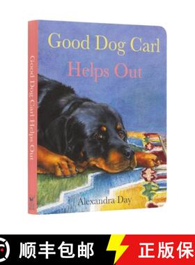 预订 Good Dog Carl Helps Out Board Book [9781514990100]