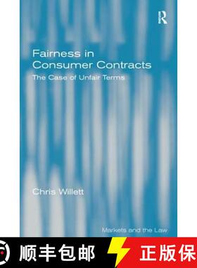 【3-4周达】Fairness in Consumer Contracts : The Case of Unfair Terms [9781138252479]