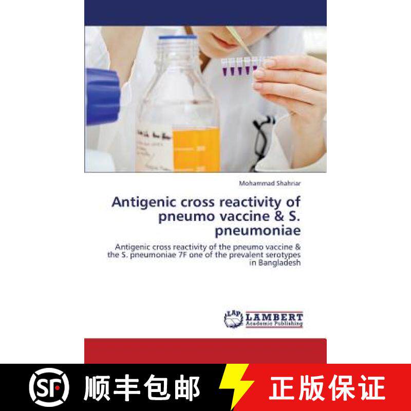 预订 Antigenic Cross Reactivity of Pneumo Vaccine & S. Pneumoniae [9783659420559]