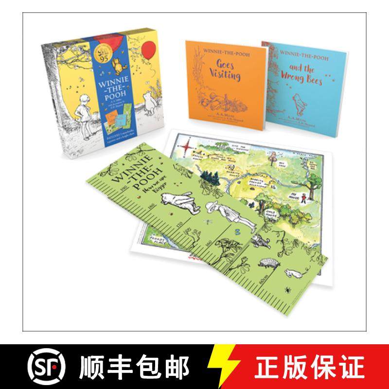 【3-4周达】Winnie-the-Pooh: Gift Box (with 2x books, height chart & poster) [9780755503292]