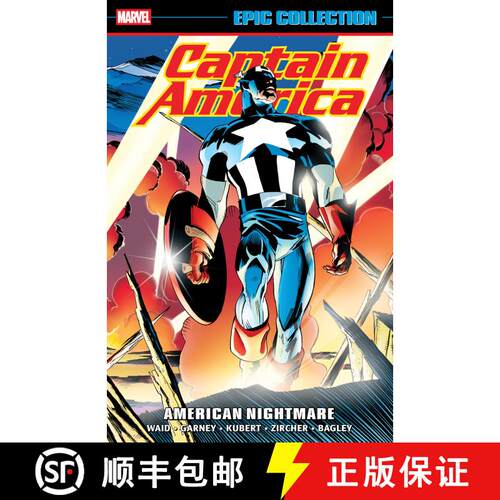 【3-4周达】Captain America Epic Collection: American Nightmare [9781302965273]