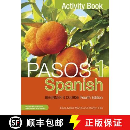 【3-4周达】Pasos 1 (Fourth Edition): Spanish Beginner's Course: Activity Book [9781473610699]