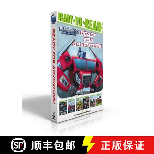 【3-4周达】Ready for Adventure! (Boxed Set): Meet Twitch and Thrash!; It's Optimus Prime Time!; Bumbl... [9781665975254]