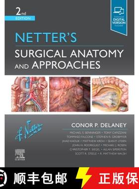 【3-4周达】Netter's Surgical Anatomy and Approaches [9780323673464]