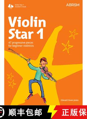 【3-4周达】Violin Star 1, Student's book, with audio [9781860968990]